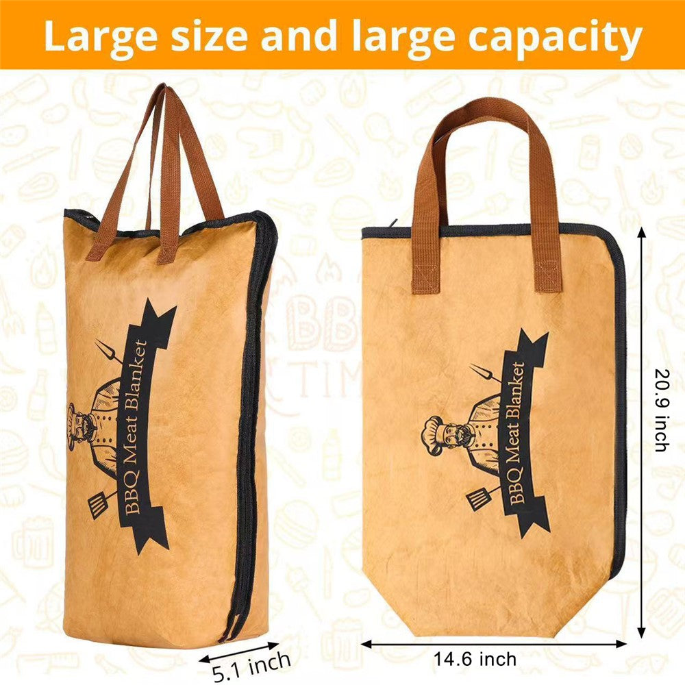 21 Inch Insulated Cooler Bag BBQ Picnic Oilproof Aluminum Foil Meat Water Storage Bag (BPA Free, No FDA)