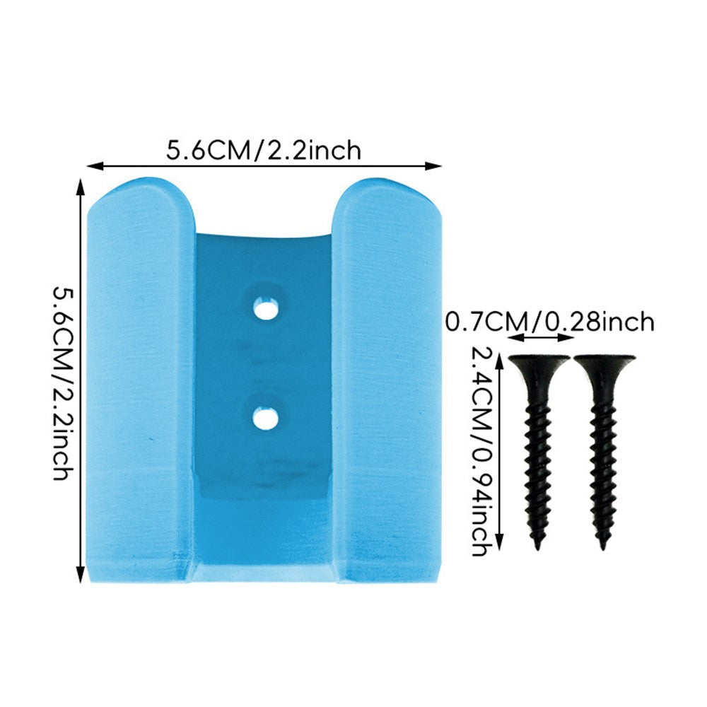 Outdoor Hose Holder Garden Wall Fence Mounted Water Pipe Fixing Plastic Bracket