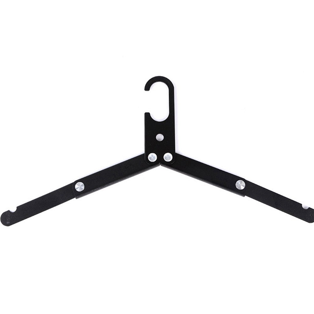Ultralight Aluminum Alloy Foldable Hanger for Camping Travel Portable Magic Clothes Hanger