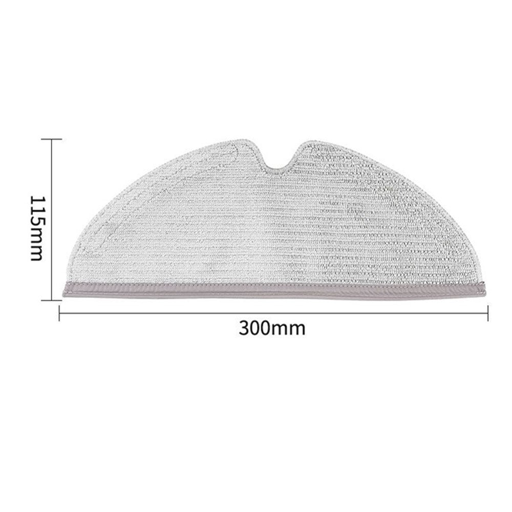 17Pcs Replacement Kit for Roborock S60 / S51 / S50 Vacuum Cleaner Main Brush Side Brush Mop Cloth Water Tank Filter Set