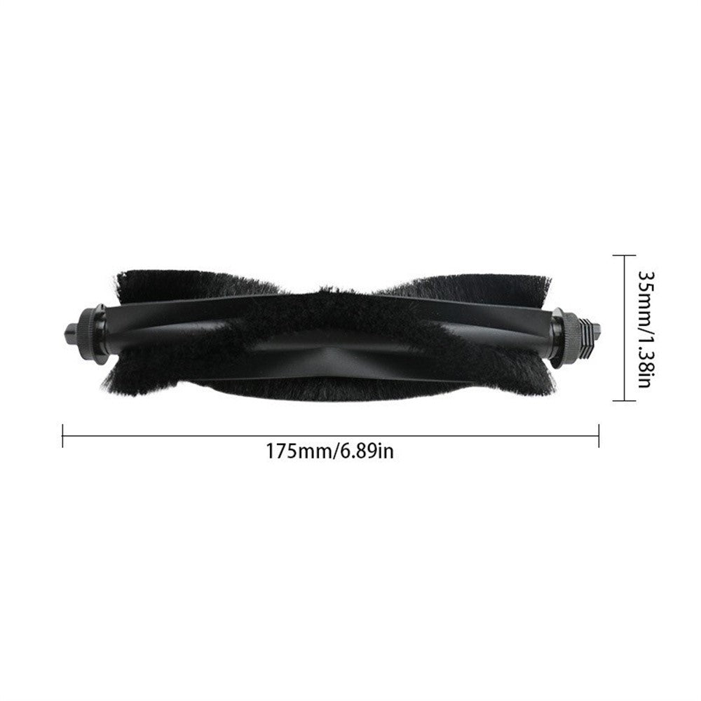 For Eufy Clean L50 Robot Vacuum Main Brush V-shaped Roller Brush Replacement ABS Nylon Bristles