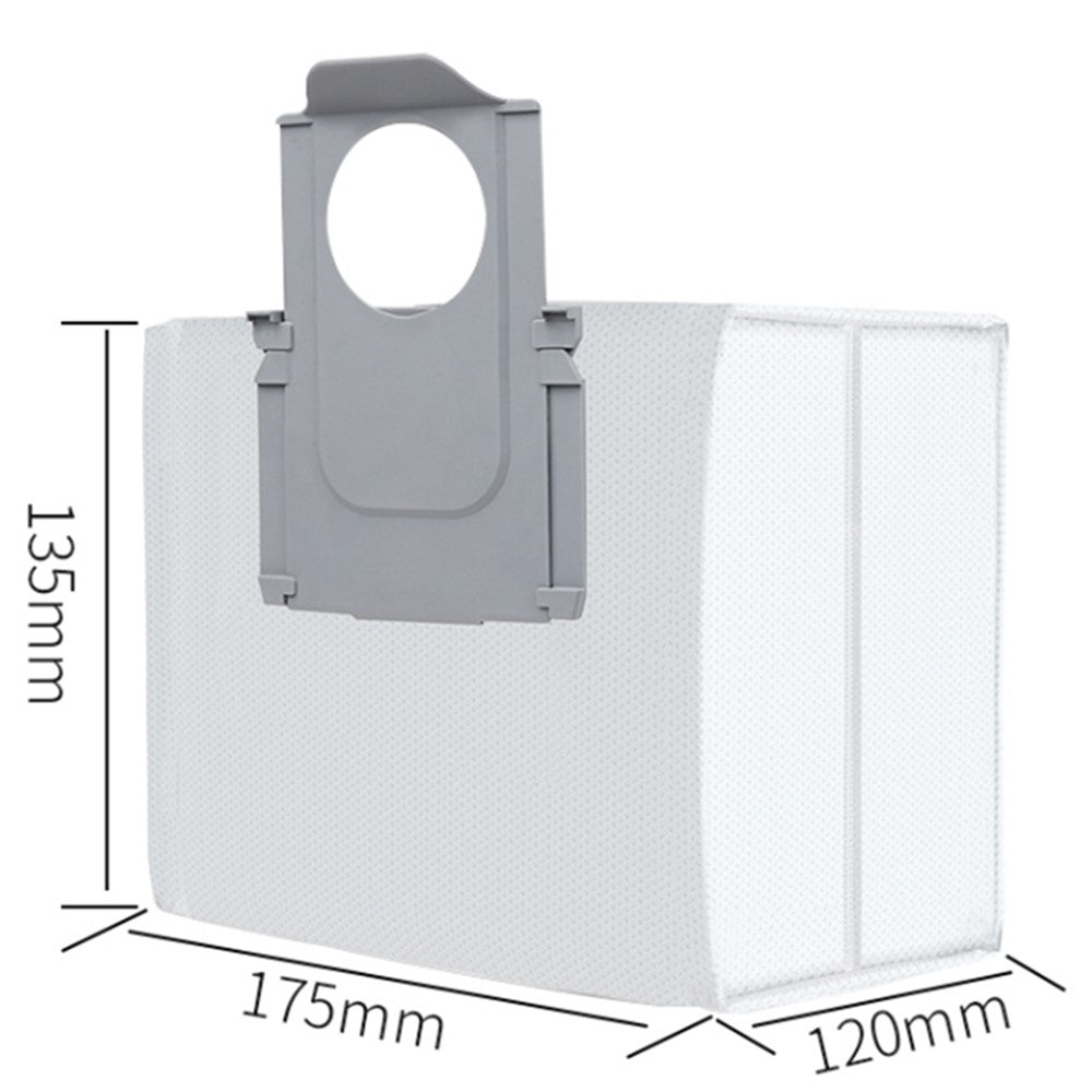 For Roborock G10S / G10S Pro / G10S Plus / G10S Pure / T8 / T8 Plus / G20 / Q7 / Q7+ Replacement Dust Bag Non-Woven Fabric Filter Bag