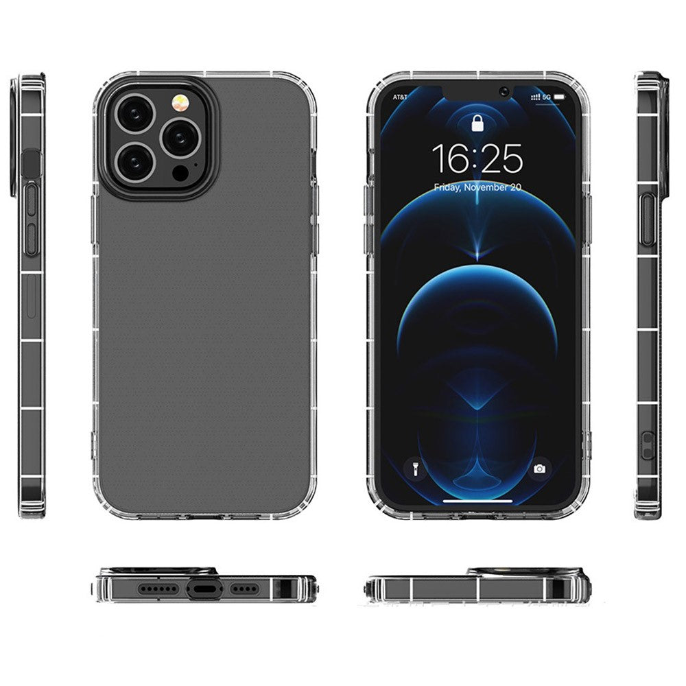 For iPhone 14 Plus High Transparency TPU Case Airbag Protection Clear Phone Cover