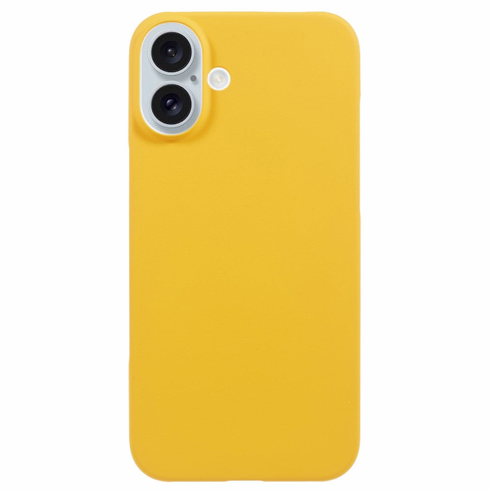 For iPhone 16 Shockproof Hard PC Phone Case Rubberized Phone Cover