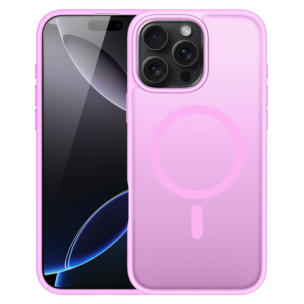 DUX DUCIS Yind Series For iPhone 16 Pro Max Magnetic Case TPU Frame Matte PC Back Phone Cover