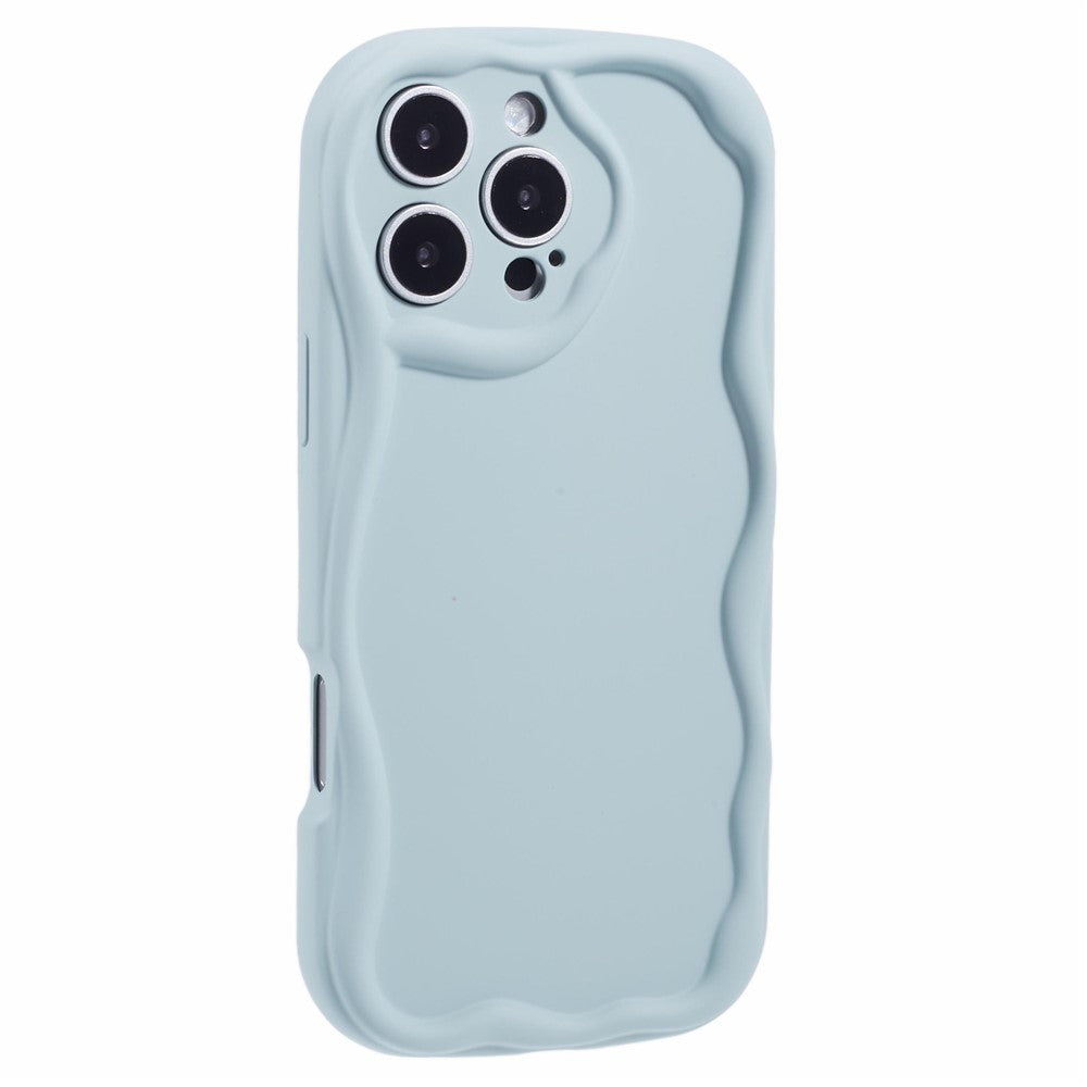 For iPhone 16 Pro Max Case Candy Color Phone Shell Rubberized TPU Cover