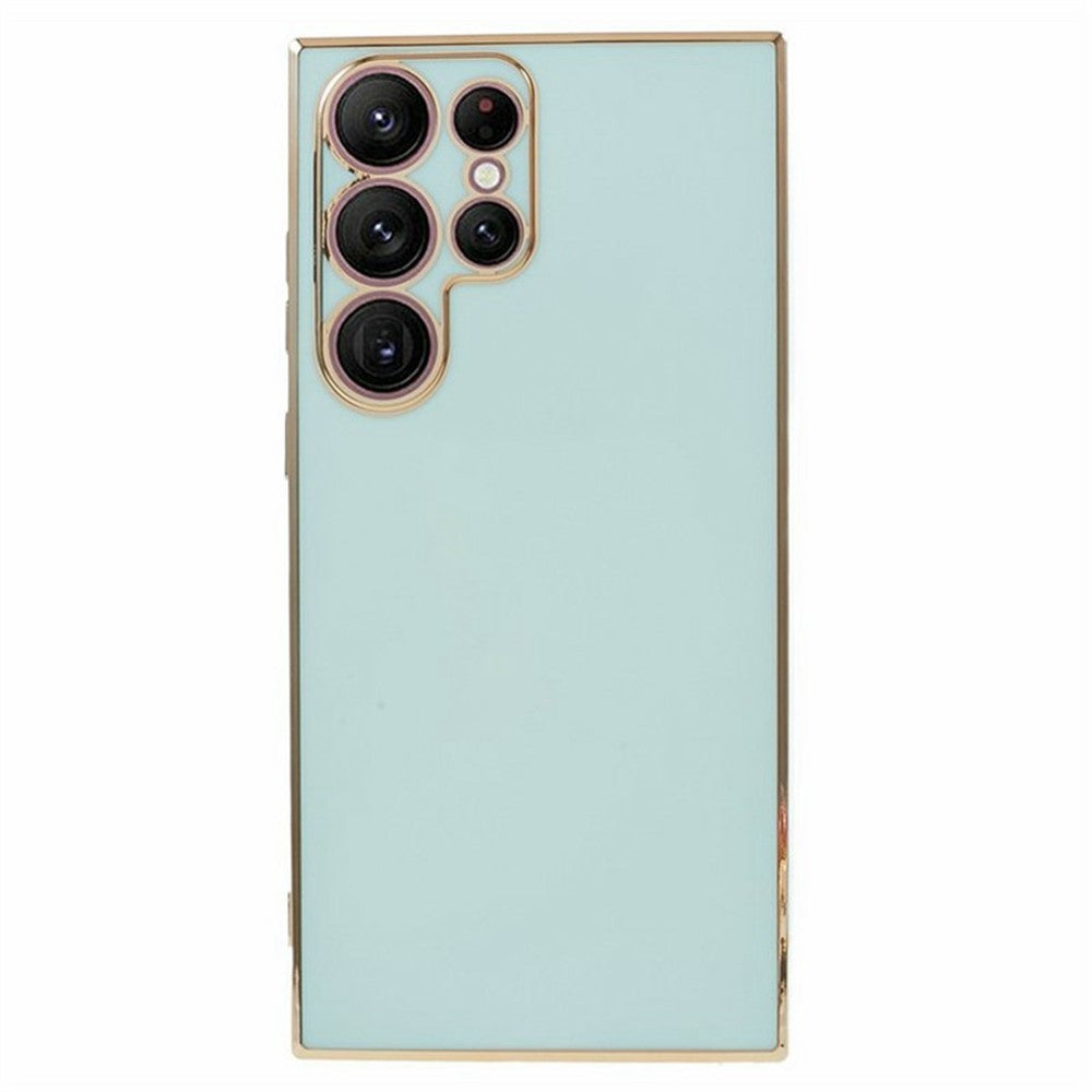 For Samsung Galaxy S25 Ultra Case TPU Slim Fit Shockproof Phone Cover 6D Electroplating