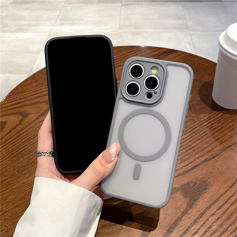 For iPhone 14 Pro Case Compatible with MagSafe PC + TPU Heat Dissipation Back Cover
