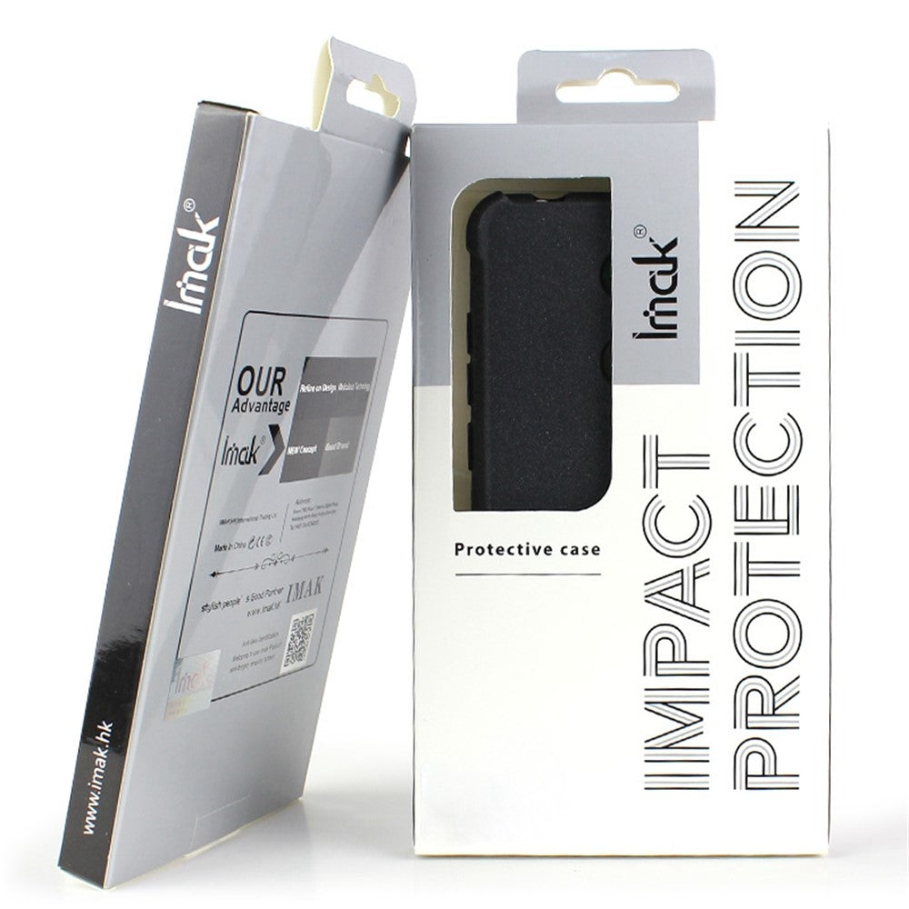 IMAK For iPhone 14 Pro Max Flexible TPU Matte Phone Cover Four Corner Airbag Drop-proof Case