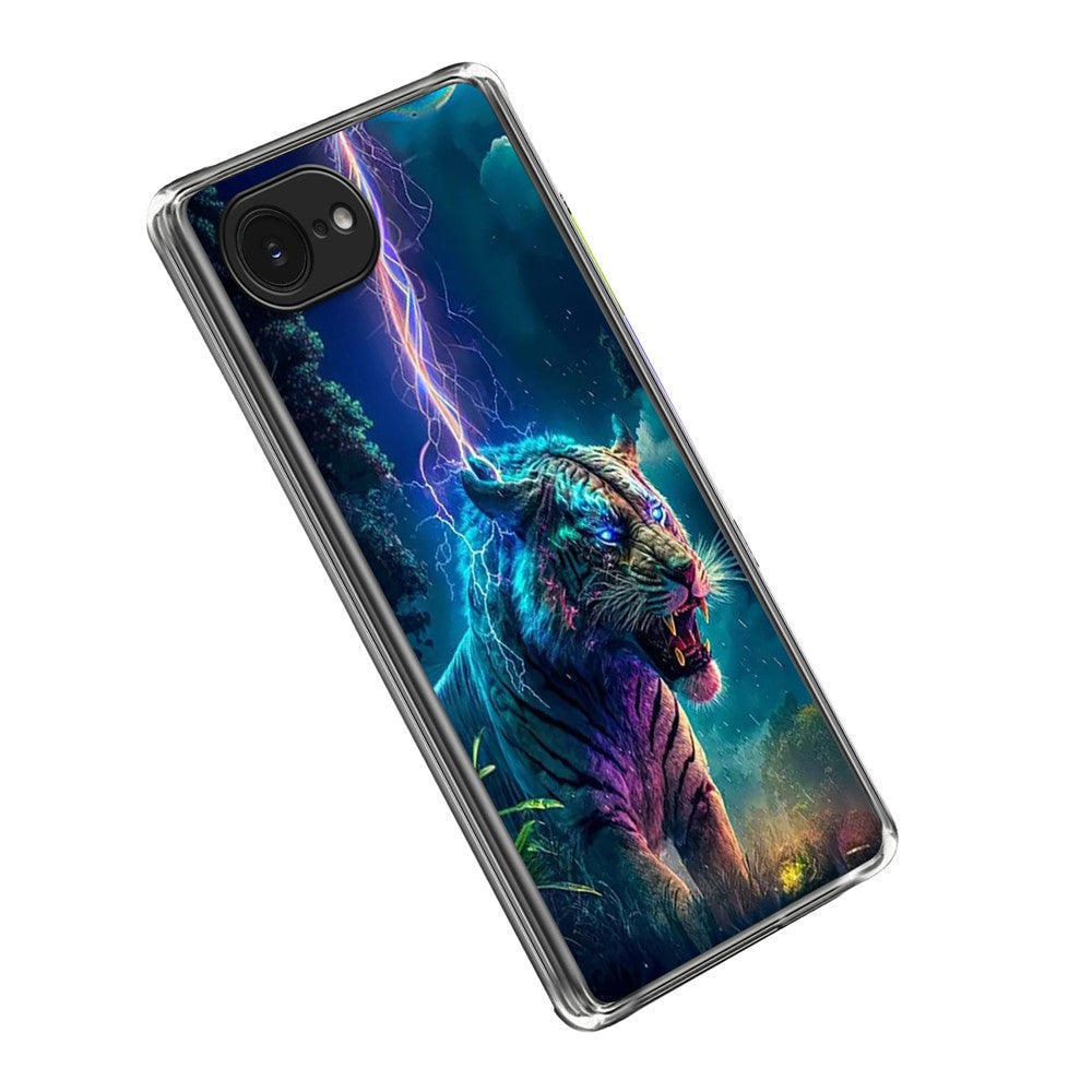 For iPhone 17e / 16e Case IMD Pattern Printed Shockproof TPU Phone Cover