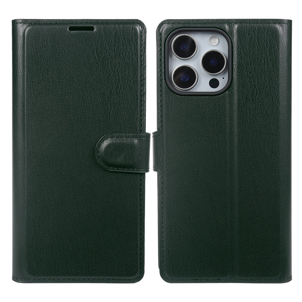 For iPhone 14 Pro Stand Case Biobased Eco-Friendly RPET RPVB Slim Phone Cover with Wallet