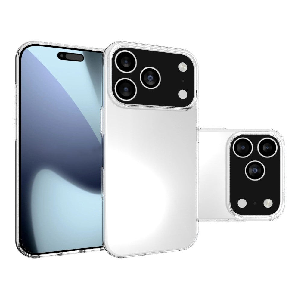 For iPhone 17 Pro Case Watermark Resistant TPU Clear Phone Back Cover