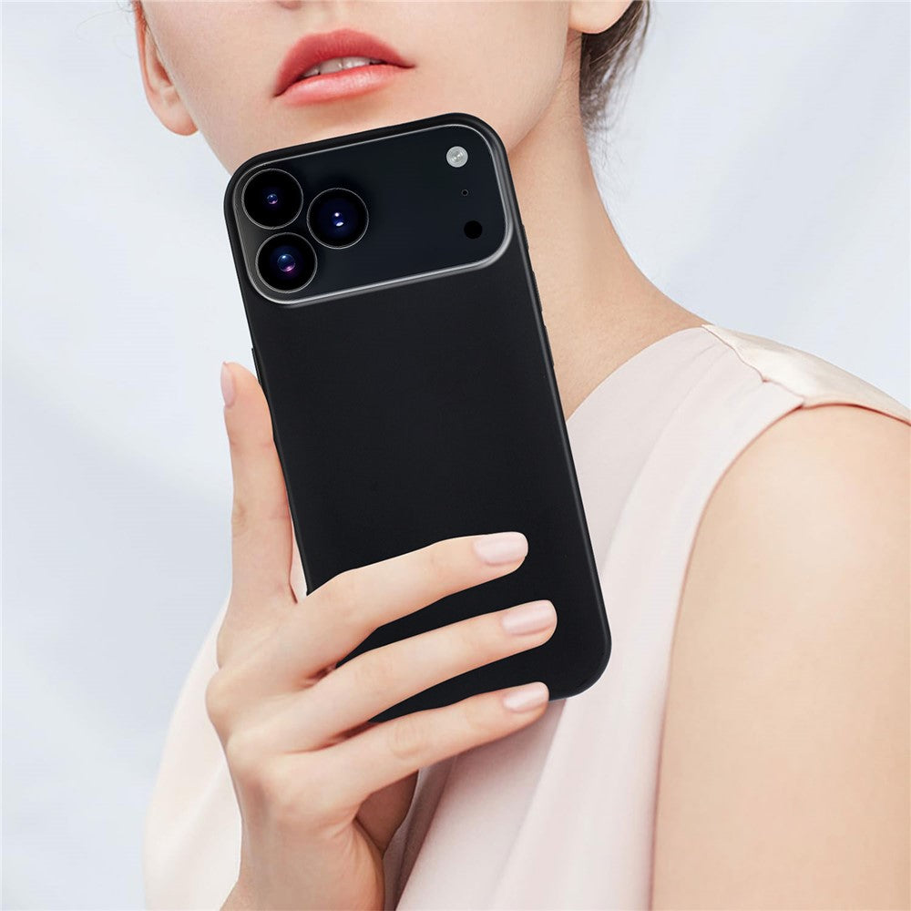 For iPhone 17 Pro TPU Case Soft Matte Anti-fingerprint Phone Back Cover