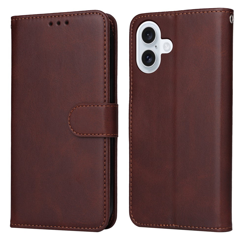For iPhone 17 Case Wallet PU Leather Folio Flip Phone Cover