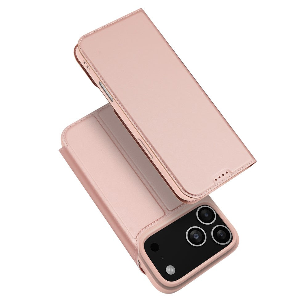 DUX DUCIS For iPhone 17 Pro Case Skin Pro Series Leather Cover Card Holder
