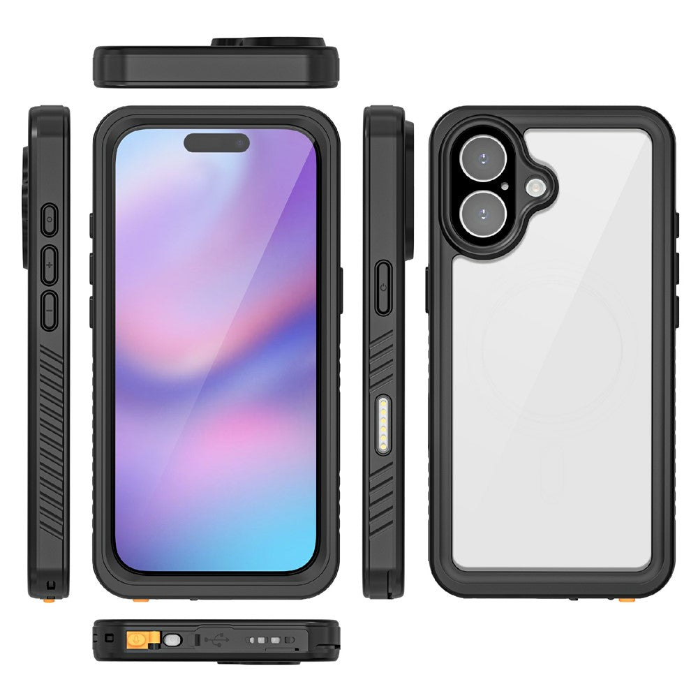 REDPEPPER FS / FM Series For iPhone 17 Waterproof Case IP68 Shockproof Phone Cover