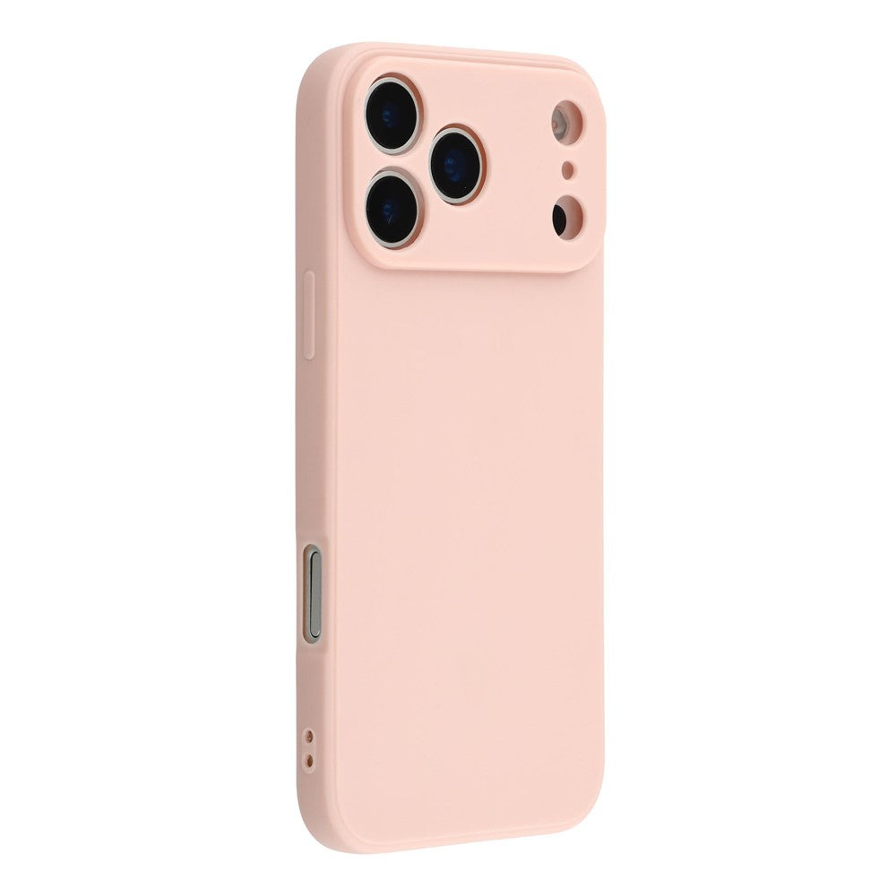 For iPhone 17 Pro Case Precise Cutouts Straight Edge TPU Shockproof Phone Cover