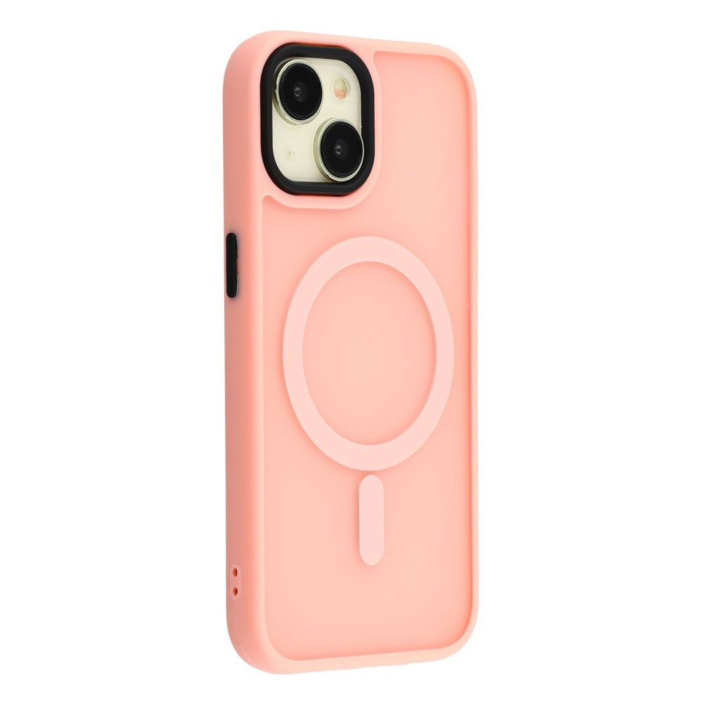For iPhone 14 Plus Case Compatible with MagSafe Skin-Touch PC + TPU Phone Cover