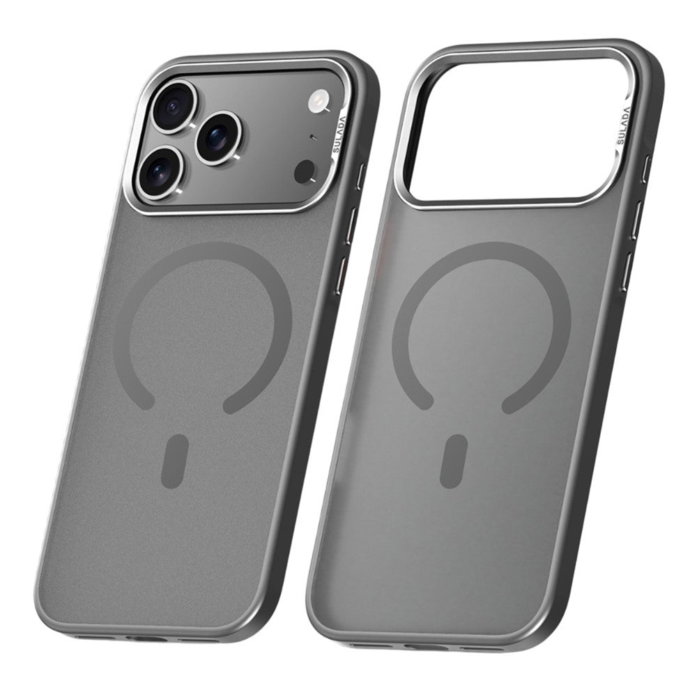 SULADA For iPhone 17 Pro Case Compatible with MagSafe PC + TPU Phone Cover