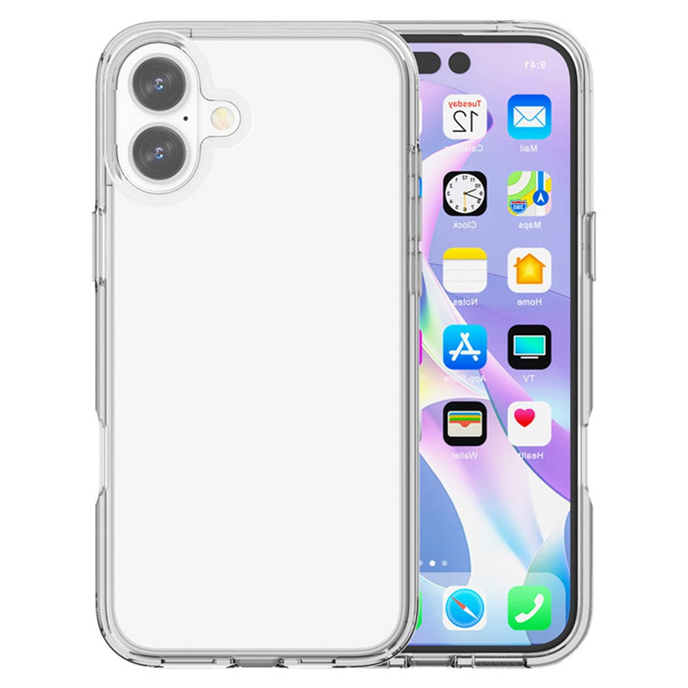 AMORUS For iPhone 17 Case Soft TPU Hard PC Back Shockproof Phone Cover