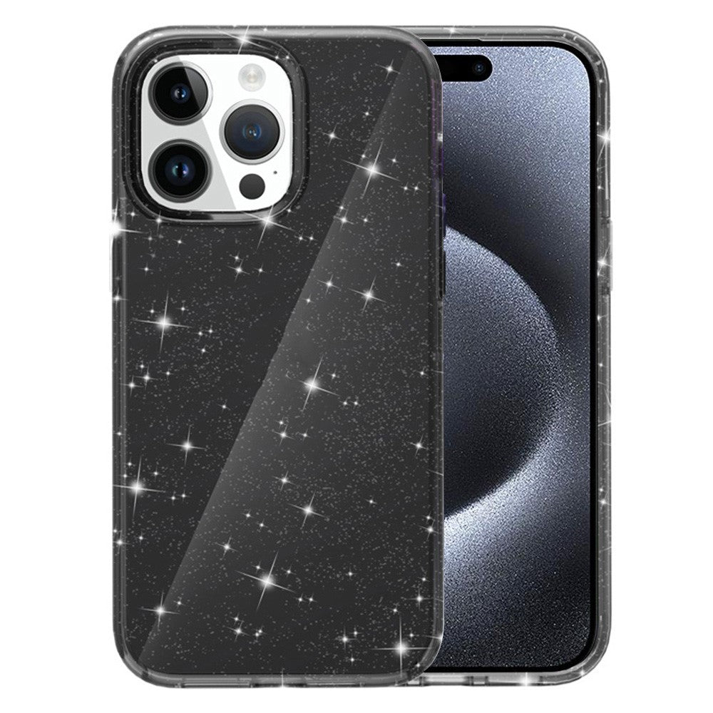 AMORUS For iPhone 15 Pro Case Soft TPU Hard PC Back Shockproof Phone Cover