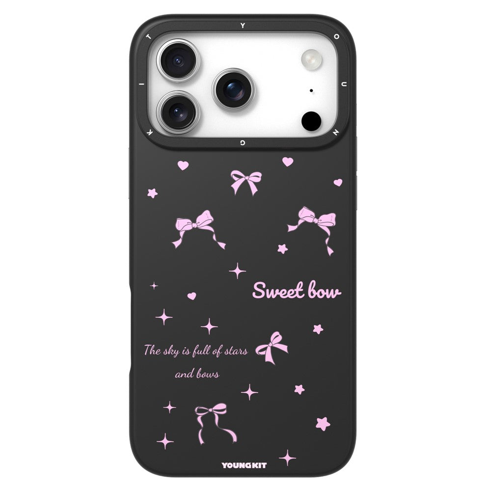 YOUNGKIT Sweetheart Story Series For iPhone 17 Pro Magnetic Case IMD Shockproof TPU Phone Back Cover