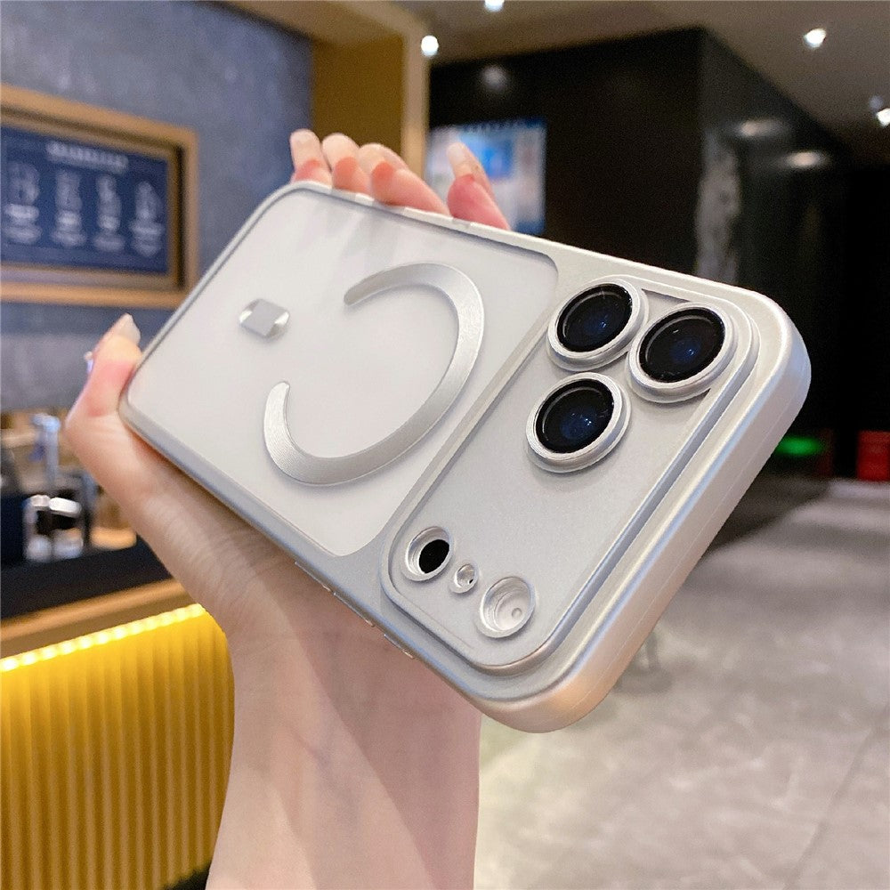 For iPhone 17 Pro Max Case Magnetic Case Compatible with MagSafe Matte PC TPU Phone Cover