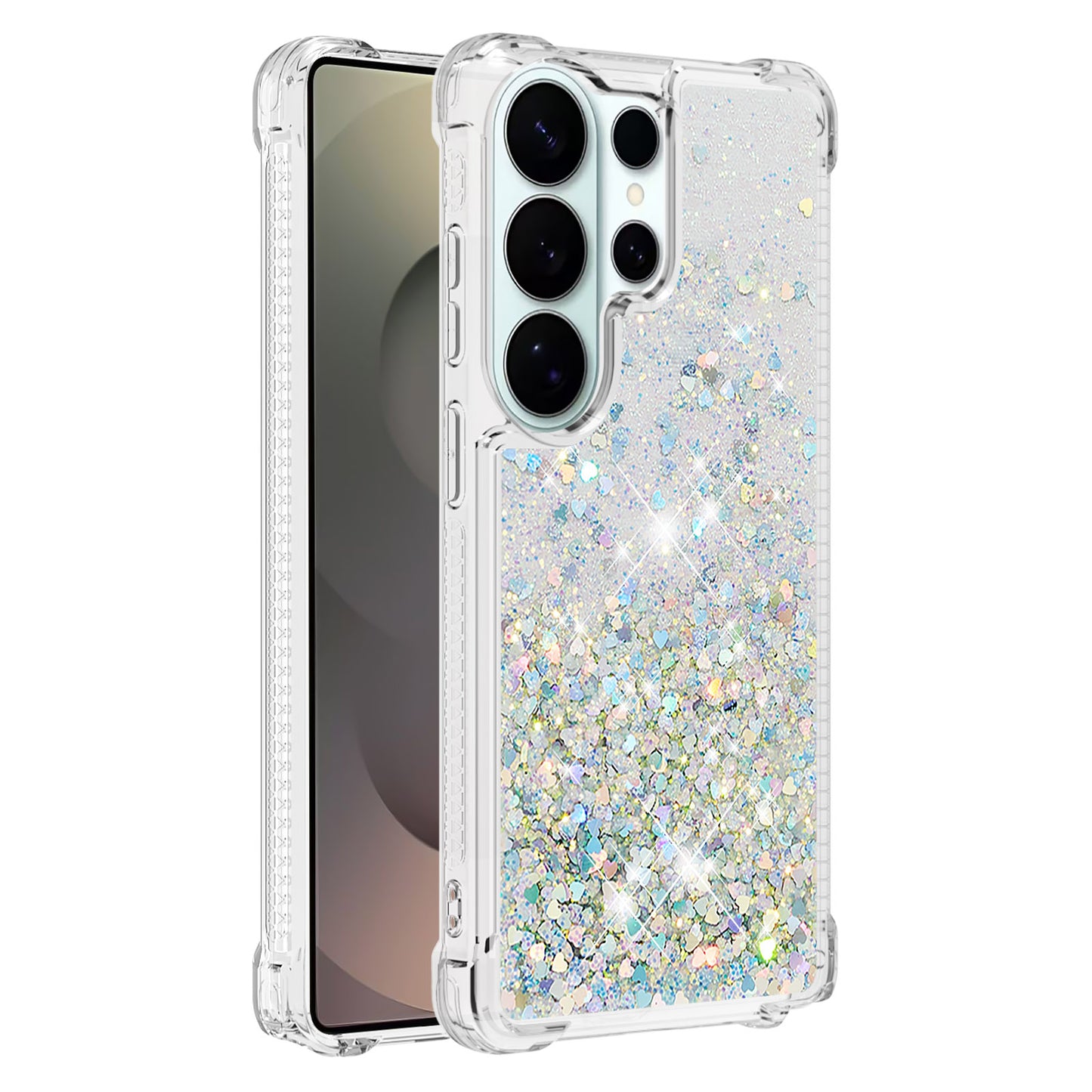 For Samsung Galaxy S26 Ultra TPU Case Glitter Quicksand Shockproof Phone Back Cover