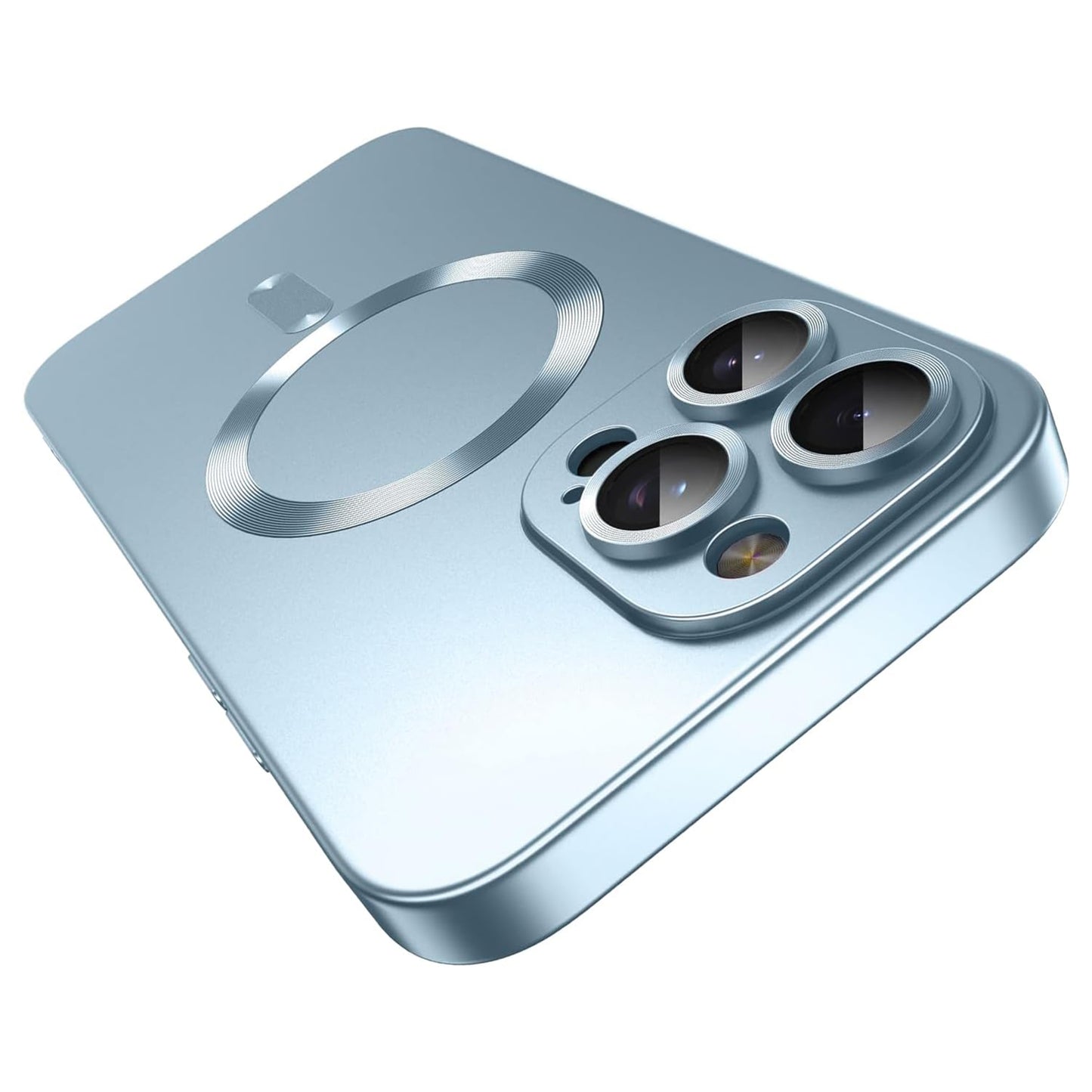 For iPhone 16 Pro Max Case Compatible with MagSafe Ultra Thin TPU Phone Cover with Lens Protection