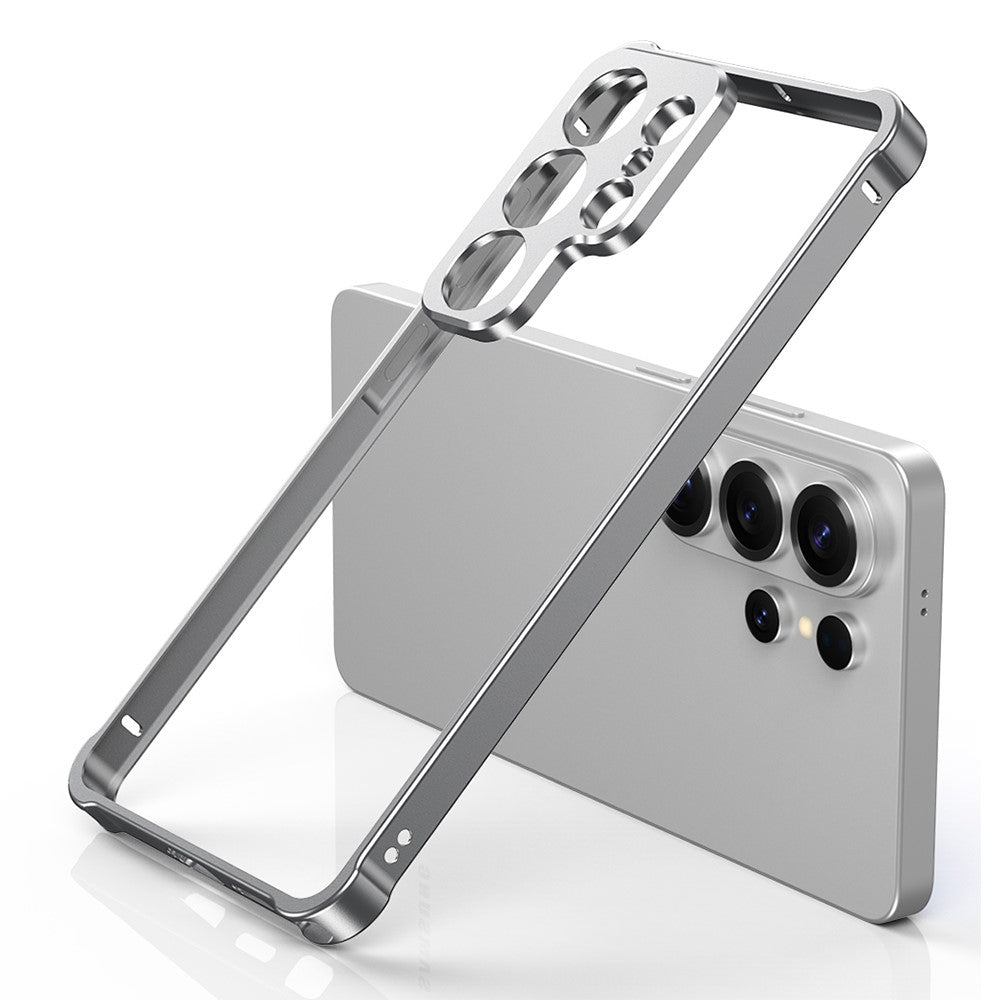 For Samsung Galaxy S26 Ultra Bumper Case Alloy Frame Cover with Lens Frame