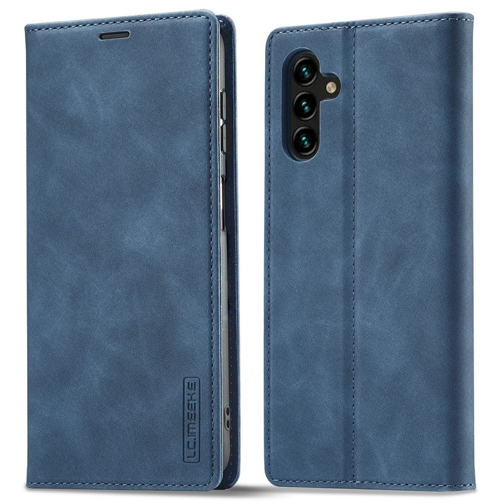 LC.IMEEKE For Samsung Galaxy S26+ Case Wallet Microfiber Leather Phone Cover
