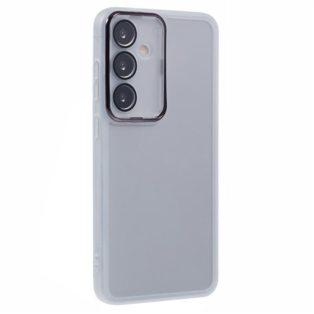 For Samsung Galaxy S26+ Case Electroplated Camera Frame TPU Phone Cover