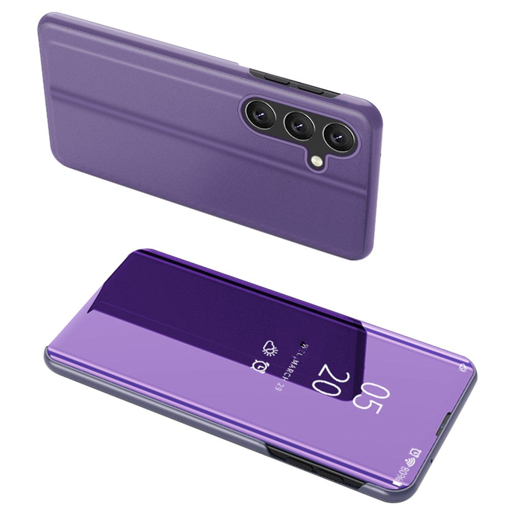 For Samsung Galaxy S26+ Flip Leather Cover with Stand Full Body Protective Phone Case