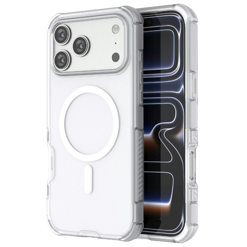 For iPhone 17 Pro Max Magnetic Case Matte Skin Touch TPU PC Anti Drop Phone Cover Compatible with MagSafe