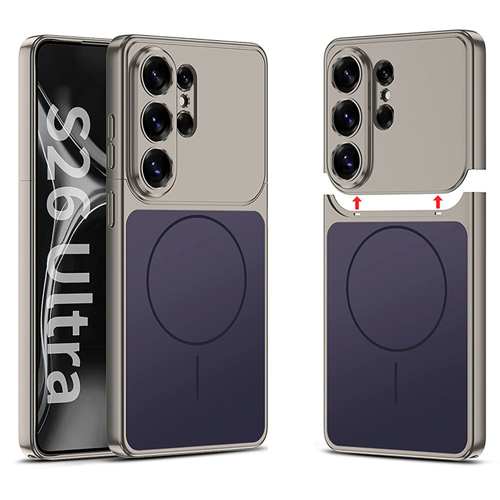 GKK For Samsung Galaxy S26 Ultra Magnetic Phone Case Detachable AG PC Matte Anti-Fingerprint Cover