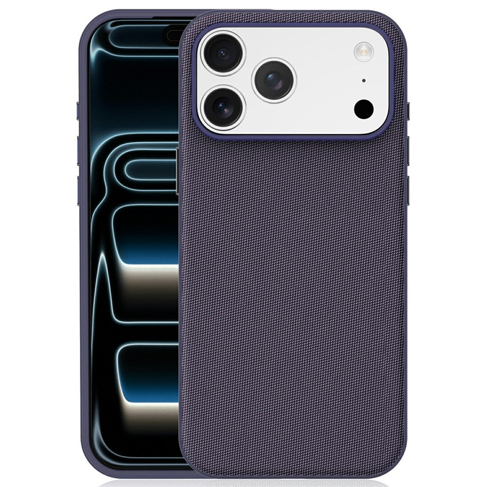 For iPhone 17 Pro Max Magnetic Case Compatible with MagSafe Tech Fabric TPU Shockproof Cover