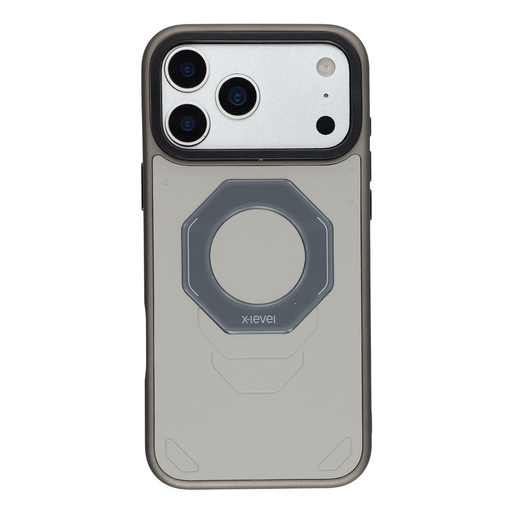 X-LEVEL for iPhone 17 Pro Magnetic Case TPU PC Shockproof Cover Compatible with MagSafe
