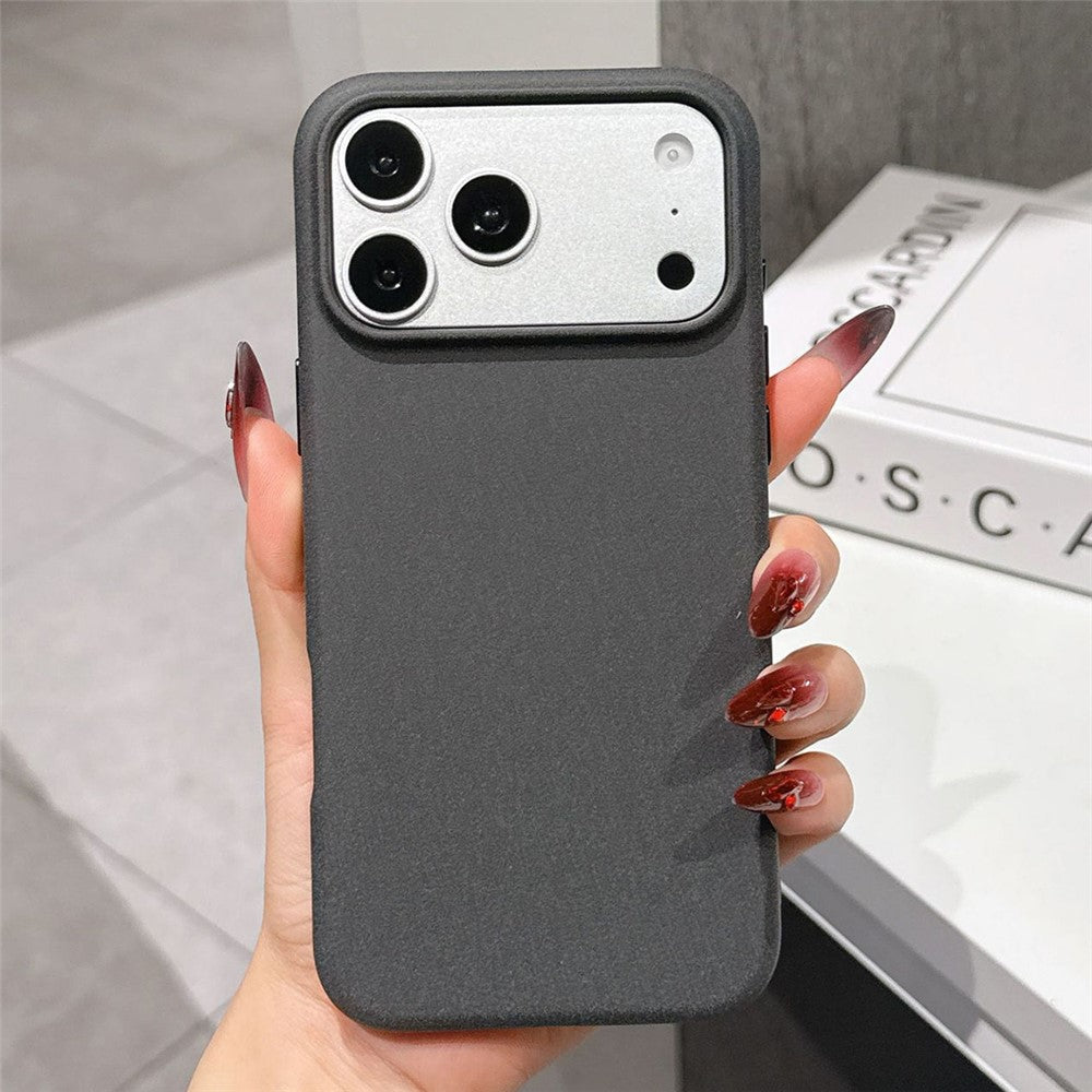 For iPhone 17 Pro Magnetic Case Matte Texture Anti-fingerprint Shockproof PC + TPU Phone Cover