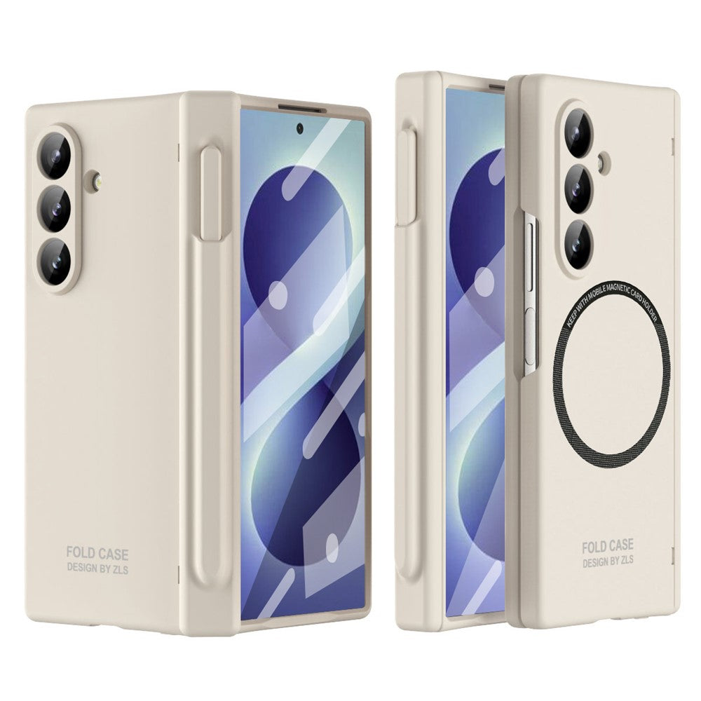 For Samsung Galaxy Z Fold8 Ultra Magnetic Case All-inclusive Shockproof Protective Cover with Tempered Glass Film / Stylus