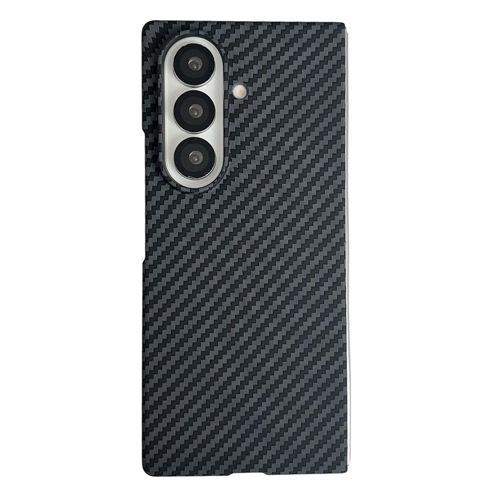 For Samsung Galaxy Z Fold8 Ultra Magnetic Case Carbon Fiber Texture PC Phone Cover with Screen Protector