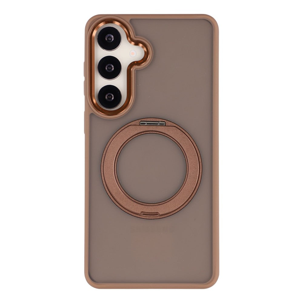For Samsung Galaxy S26+ Case Rotating Kickstand TPU + PC Anti-slip Matte Phone Back Cover
