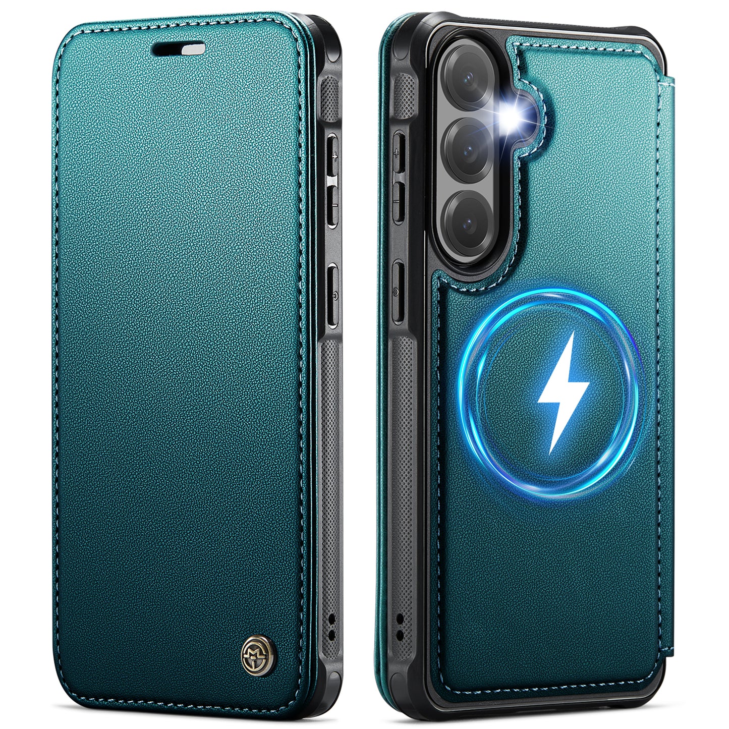 CASEME for Samsung Galaxy S26+ Case 053 Magnetic RFID Blocking Wallet Flip Leather Phone Cover