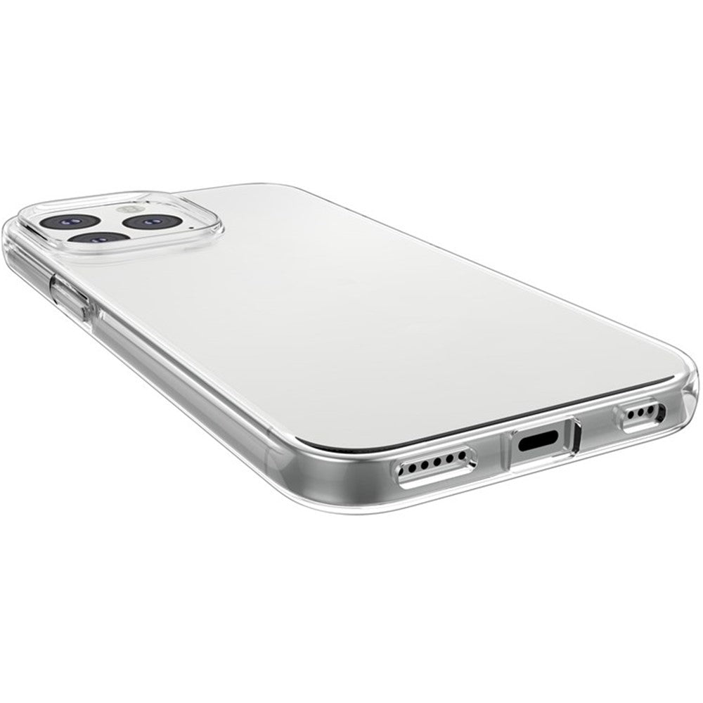 Transparent TPU Case for iPhone 15 Pro Max , Fingerprint-free Mobile Phone Cover