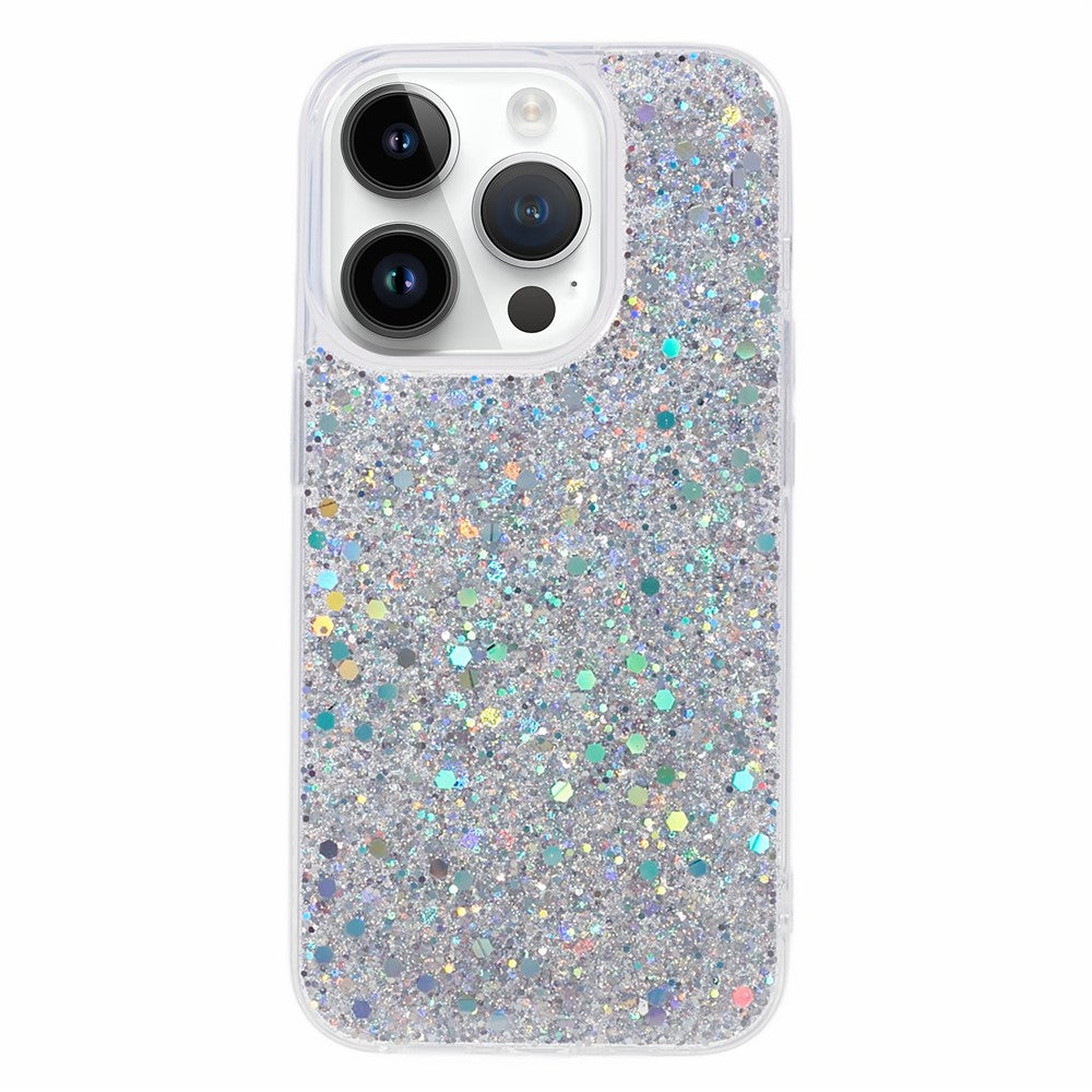 Glitter Case for iPhone 15 Pro Max , Anti-Scratch Soft TPU Phone Cover
