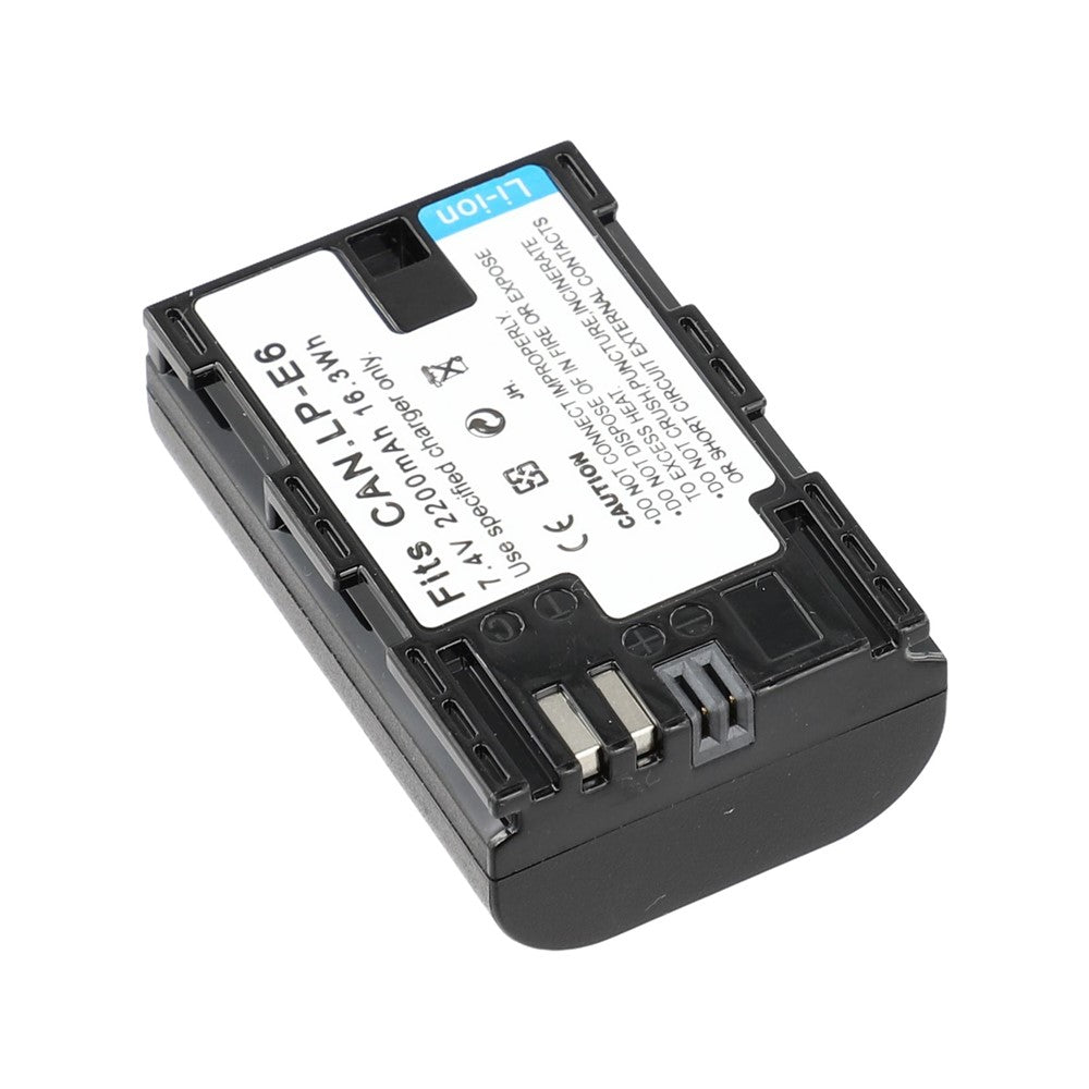 For Canon EOS 5DS R / 5D Mark IV 2200mAh 7.4V Li-Polymer Battery Assembly Part (Without Logo) (Encode: LP-E6)