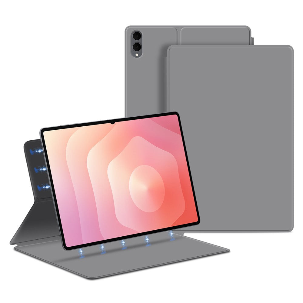 For Samsung Galaxy Tab S11 Ultra Case Stand Magnetic Leather Tablet Cover with Auto Sleep / Wake