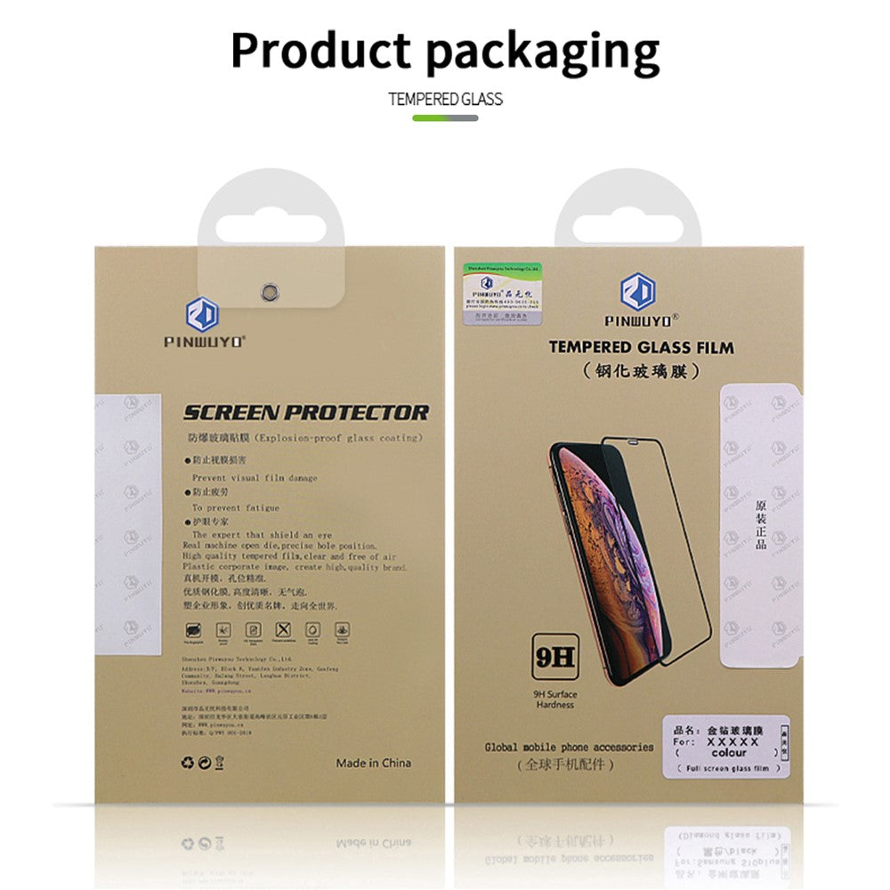 PINWUYO JK Series-2 for iPhone 17e / 16e High Aluminium-Silicon Glass Film 9H Full Screen Protector