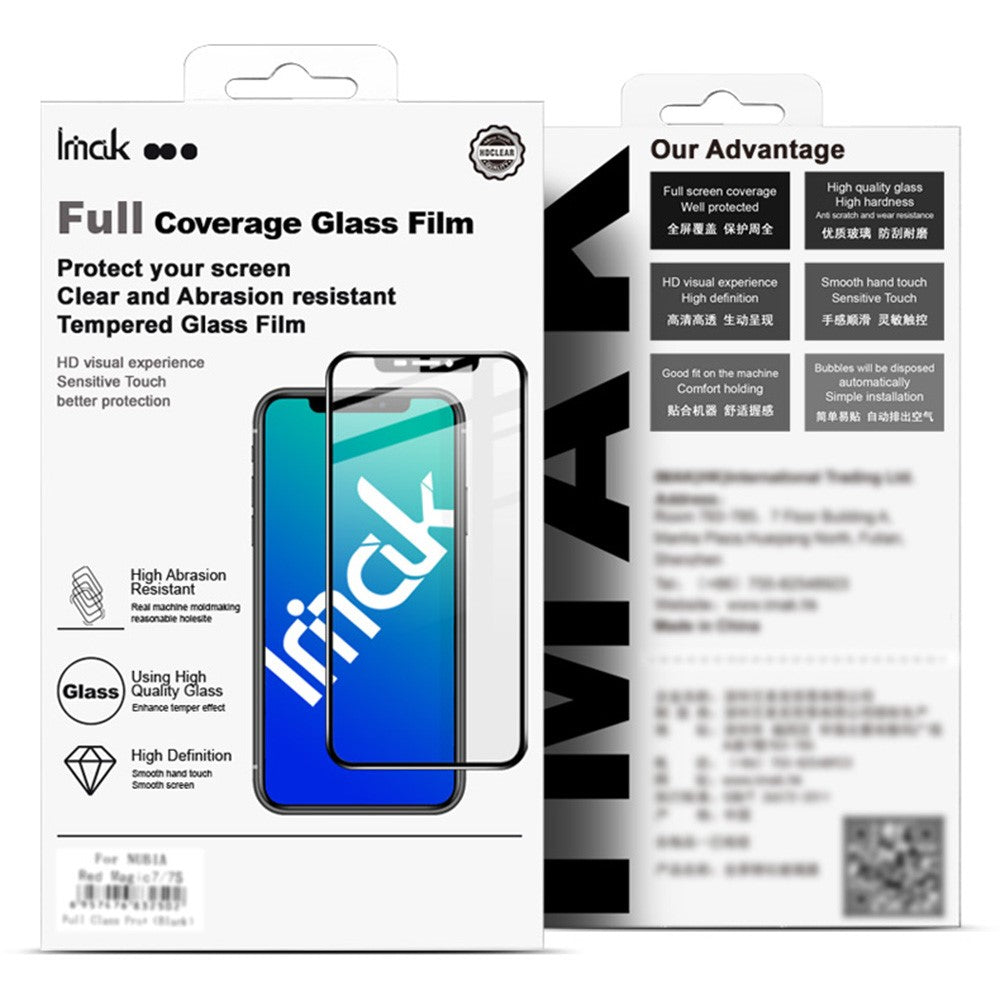 IMAK Pro+ Series For iPhone 17e / 16e Tempered Glass Full Screen Protector Sensitive Touch Film