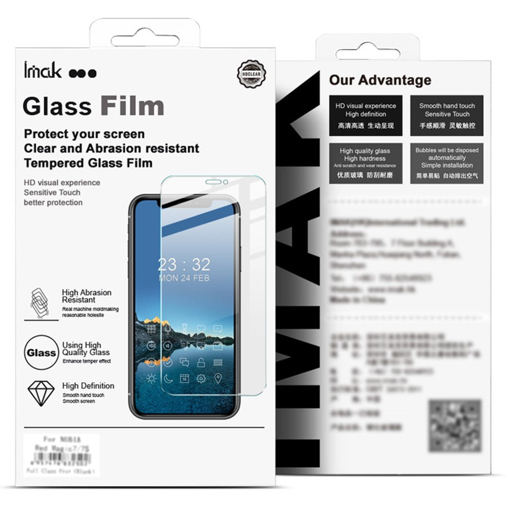 IMAK H Series For iPhone 17e / 16e Tempered Glass Screen Protector Shatter-Proof Protection