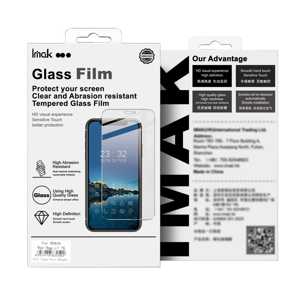 IMAK H Series For iPhone 17 / 17 Pro Tempered Glass Screen Protector Shatter-Proof Protection
